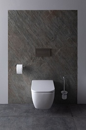 Allen Brau Унитаз подвесной Infinity 4.21004.20 белый глянец с крышкой 4.21010.20 – фотография-7