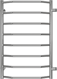 Terminus Полотенцесушитель водяной Виктория П8 500x800 БП600 хром – фотография-1