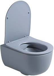Vincea Унитаз подвесной Evo VT1-34SMO безободковый океан матовый – фотография-4