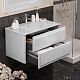 Opadiris Мебель для ванной Луиджи 90 подвесная белая матовая – картинка-21