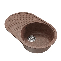 Mixline Мойка кухонная ML-GM16 терракотовая – фотография-2