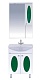 Misty Зеркальный шкаф Сидней 65 R зеленый – картинка-6