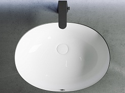 Ceramicanova Мебельная раковина Element 56 CN6043 белая – фотография-2