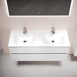 Sancos Тумба под раковину Urban 120-2 белый глянец – фотография-5