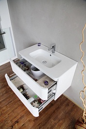 BelBagno Мебель для ванной ENERGIA 800 Bianco Lucido – фотография-5