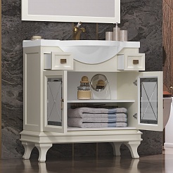 Opadiris Тумба под раковину Борджи 85 слоновая кость – фотография-4