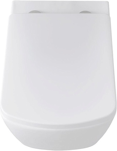 Allen Brau Унитаз подвесной Liberty 4.33004.20 белый с крышкой 4.33006.20 – фотография-2