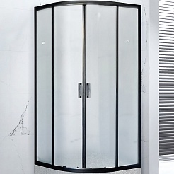 Royal Bath Душевой уголок RB 100HKD-C-BL 100х100х185 – фотография-1