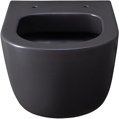 Allen Brau Унитаз подвесной Priority 4.31002.AN антрацит с крышкой 4.31004.AN – фотография-5