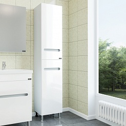 СанТа Пенал для ванной Лондон 40 напольный – фотография-2