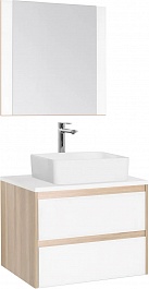 Style Line Мебель для ванной Монако 70 Plus ориноко/белое лакобель – фотография-1