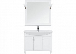 Aquanet Комплект мебели Валенса NEW 105 белый – фотография-3