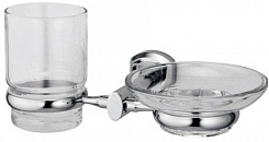 WasserKRAFT Держатель стакана и мыльницы "Oder K-3026" – фотография-1
