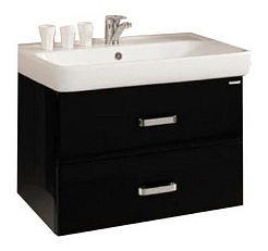 Акватон Тумба под раковину Америна 70 черная – фотография-1