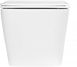 Azario Унитаз подвесной Indor AZ-9004WT безободковый белый – фотография-5