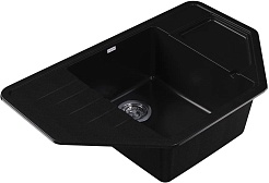 Dr. Gans Мойка кухонная Рио 800 угловая графит – фотография-2