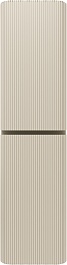 Vincea Шкаф пенал Alto 40 R подвесной светло-бежевый матовый – фотография-1