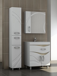 Vigo Тумба с раковиной Mirella 70 белая – фотография-3