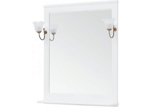 Aquanet Зеркало Aquanet Валенса NEW 85 белый – картинка-3