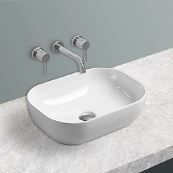 Vincea Раковина накладная 45.5 VBS-102 белая – фотография-2