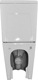 Azario Унитаз-компакт Vetro AZ-2149-UQ1 безободковый с бачком с сиденьем микролифт белый – фотография-8