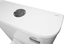 Azario Унитаз-компакт Berton AZ-6093 безободковый с бачком с сиденьем микролифт белый – фотография-12