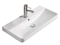 Equil Тумба с раковиной Soldi 70 2 ящика подвесная белый софт – фотография-12