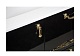 Aquanet Комплект Мебели "Виктория 90" черный/золото – картинка-20