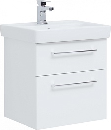 Dreja Тумба с раковиной Q MAX 60 белая – фотография-1