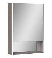 Equil Зеркальный шкаф Smile 60 R лен антрацит