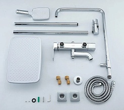 Gappo Душевая стойка G18 G2418-20 хром – фотография-2