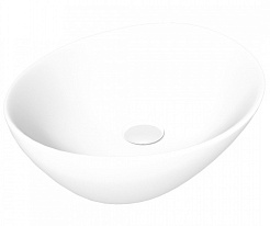 Teymi Раковина накладная в ванную Lori 40 белый матовый T50492 – фотография-1