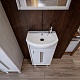 Бриклаер Мебель для ванной Бали 40 светлая лиственница/белая – фотография-27