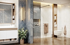 Ambassador Душевая перегородка Walk-in 15031109 – фотография-4