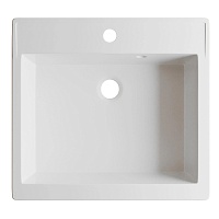 Mixline Раковина накладная Рим 50 белая