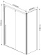 Vincea Душевой уголок Lugano 120x90 VSR-1L9012CGB-1 профиль черный стекло тонированное – картинка-6