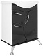 Mixline Мебель для ванной Магнолия 60 L черная – картинка-8