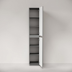Sancos Шкаф пенал Folk Floor 35 мягкий серый матовый (ergraut soft) – фотография-6