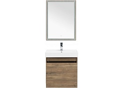 Aquanet Тумба с раковиной Nova Lite 60 дуб рустикальный	 – фотография-4