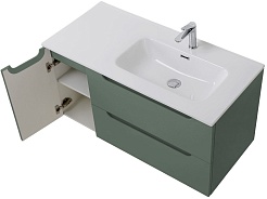 BelBagno Мебель для ванной Etna 100 R подвесная еловая матовая – фотография-10