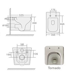 Stella Polare Унитаз подвесной Ибица KN9722004 – фотография-3