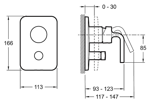 Jacob Delafon Смеситель Purist E98721-CP – фотография-2