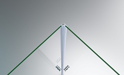 BelBagno Душевой уголок Etna 100/100 ETNA-A-2-100-C-Cr стекло прозрачное – фотография-5