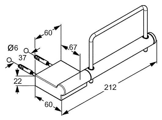 Kludi Держатель туалетной бумаги "A-XES 4897105" – фотография-2