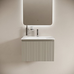 Sancos Мебель для ванной Code 60 серая платина – фотография-5