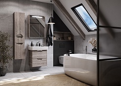 Акватон Тумба под раковину Сильва 60 дуб фьорд – фотография-5