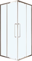 Cezares Душевой уголок Relax 304 RELAX-304-A-2-100-C-CR 100x100 профиль хром стекло прозрачное