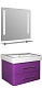 Mixline Тумба с раковиной Ницца 80 фиолет – фотография-5