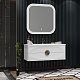 Opadiris Мебель для ванной Ибица 120 подвесная белая/золото – фотография-19