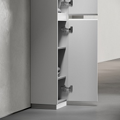 Sancos Шкаф пенал Libra Floor 35 белый – фотография-4